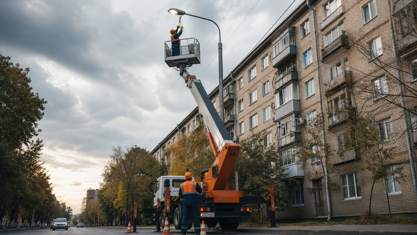Автовышка 22 метра в аренду в Калуге